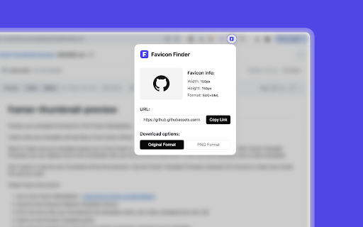 Favicon Finder screenshot 1