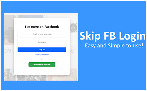 FB Login Popup Remover screenshot 1