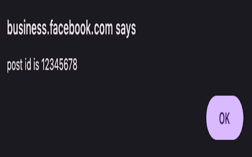 FB Post ID Grabber screenshot 1