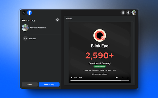 FB QuickStory - Post Video Stories on Facebook from Desktop screenshot 1