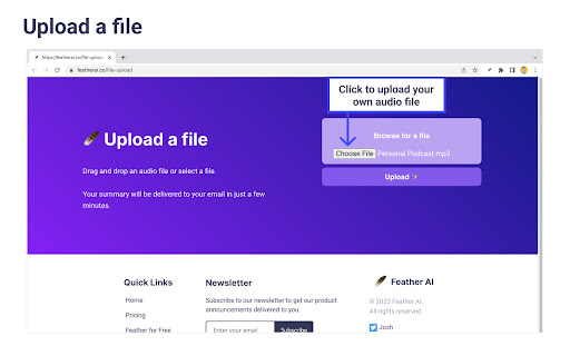 Feather AI screenshot 1