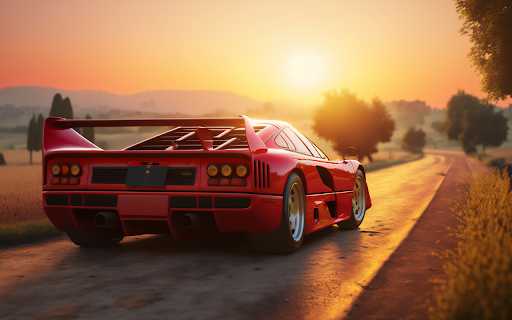 Ferrari F40 screenshot 1