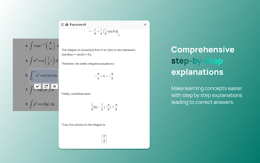 Feynman - AI Homework and Study Tutor screenshot 1
