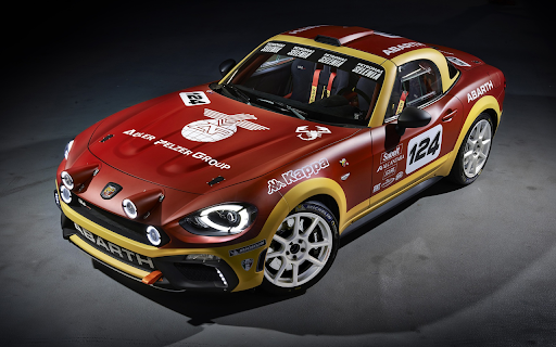 Fiat 124 Spider Abarth Rally Edition screenshot 1