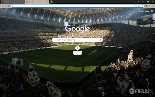FIFA 23 Browser Theme screenshot 1