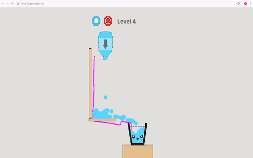 Fill The Glass: Blazing Puzzle screenshot 1