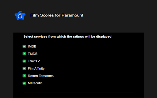 Film Scores works with Paramount Plus screenshot 1