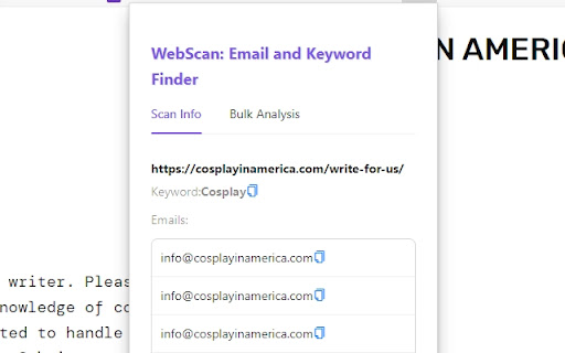 Find emails screenshot 1
