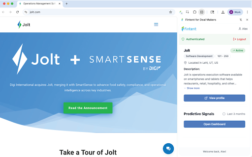 Fintent for Deal Makers screenshot 1
