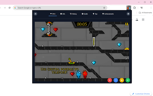 Fireboy and Watergirl 4: Crystal Temple screenshot 1