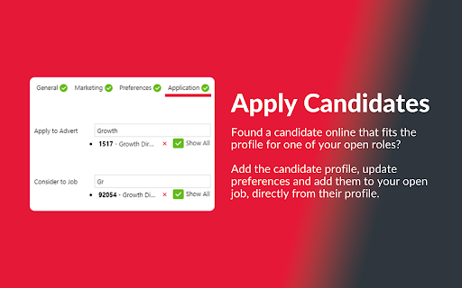 Firefish Sourcing Extension screenshot 1
