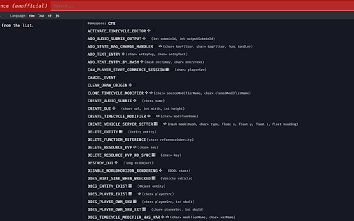 FiveM/RedM Dark Mode screenshot 1