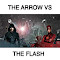 Flash VS Arrow (DC Comics) logo
