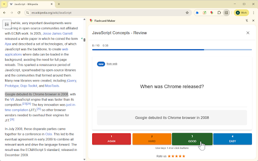 Flashcard Maker screenshot 1