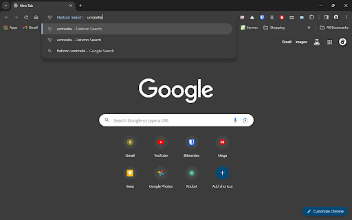 FlatIcon Search screenshot 1