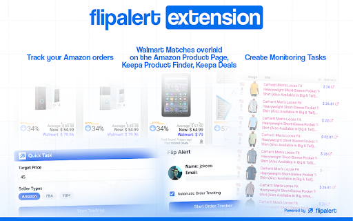 Flip Alert Extension screenshot 1