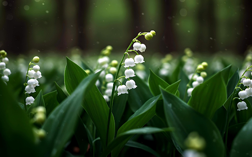 Flowers of the valley lily screenshot 1