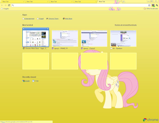 Fluttershy screenshot 1