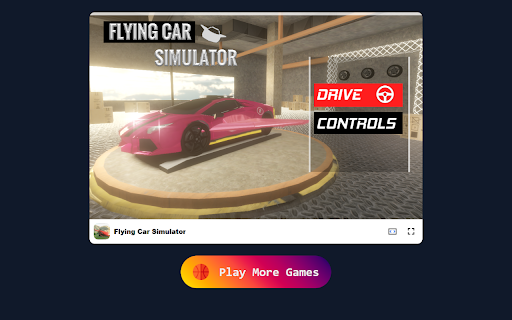 Flying Car Simulator Game - Pilot Futuristic Cars in 3D Adventures! screenshot 1