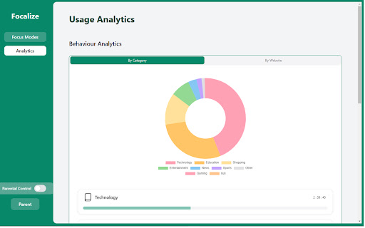 Focalize screenshot 1