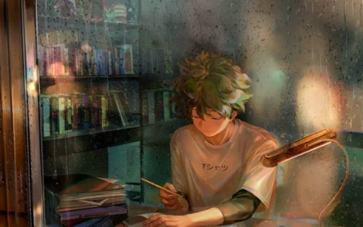 Focused Study: The Young Man at His Desk screenshot 1