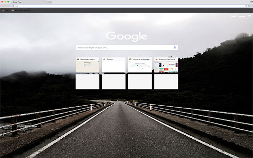 Foggy Road screenshot 1