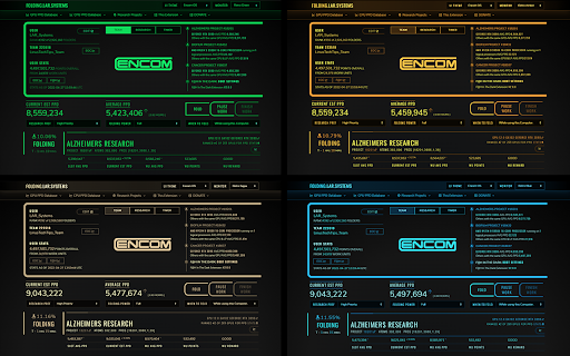 FOLDING AT HOME IN THE DARK screenshot 1