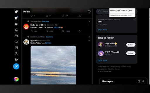 Follow Twitter™ Users You Liked screenshot 1
