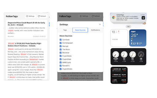 FollowTags screenshot 1