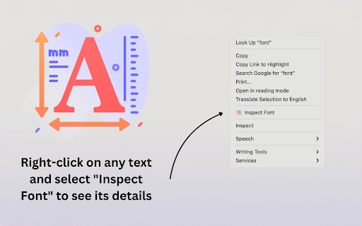 Font Inspector screenshot 1