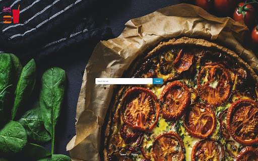 Food New Tab screenshot 1