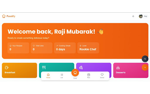 Foodify Recipe Importer screenshot 1
