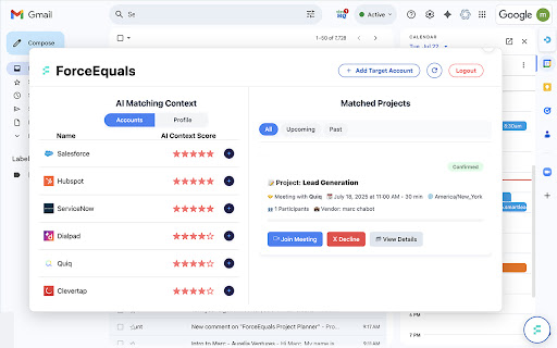 ForceEquals AI Matches screenshot 1