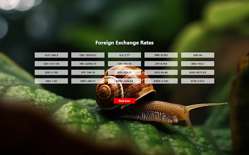 Foreign Exchange Rates screenshot 1