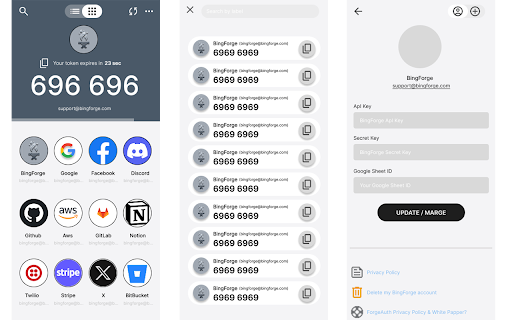 ForgeAuth screenshot 1