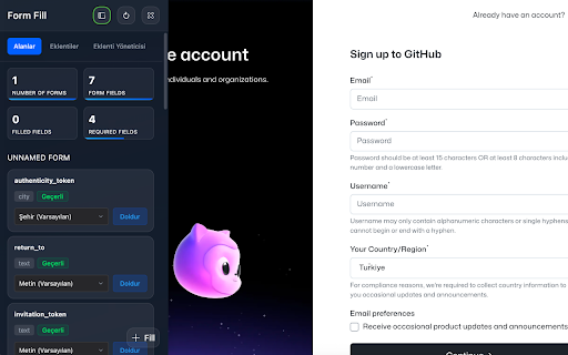 Form Filler screenshot 1
