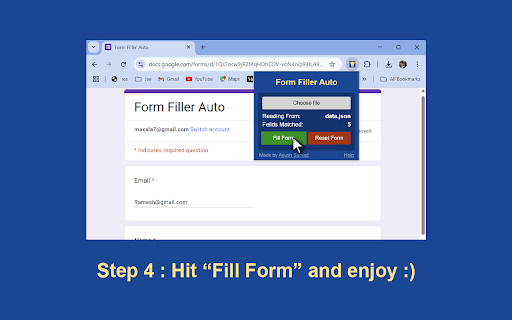 Form Filler Auto screenshot 1