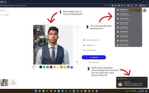 Fotor BG Remover screenshot 1