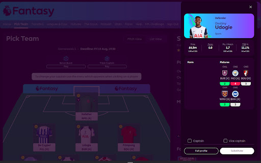 FPL Changer screenshot 1