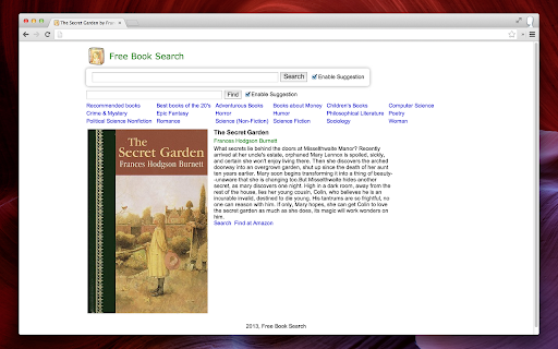 Free Book Search screenshot 1