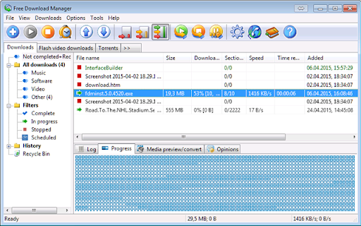 Free Download Manager screenshot 1