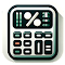 Free, Easy Percentage Calculator logo