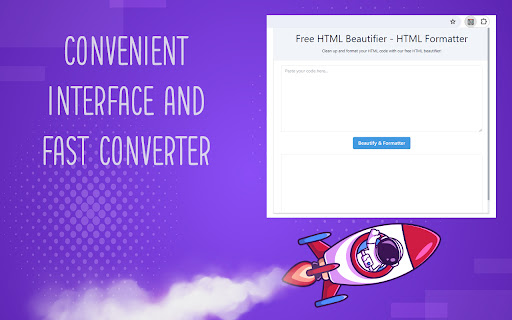 Free HTML Beautifier - HTML Formatter screenshot 1