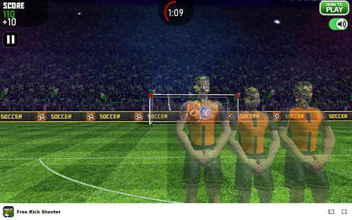 Free Kick Shooter - Sports & Action Game screenshot 1