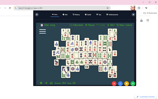 Free Mahjong screenshot 1