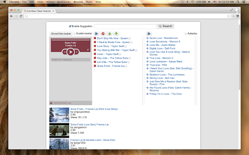 Free Music Player Stations screenshot 1