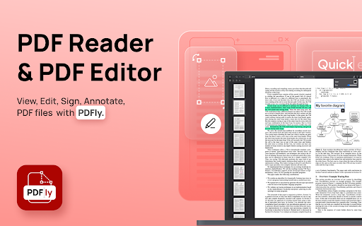 Free PDF Editor & PDF Reader by PDFly screenshot 1