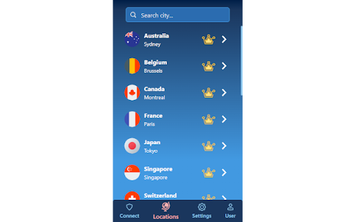 Free VPN for Chrome - VPN Proxy SandVPN screenshot 1