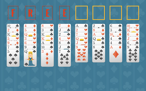 Freecell Solitiare screenshot 1