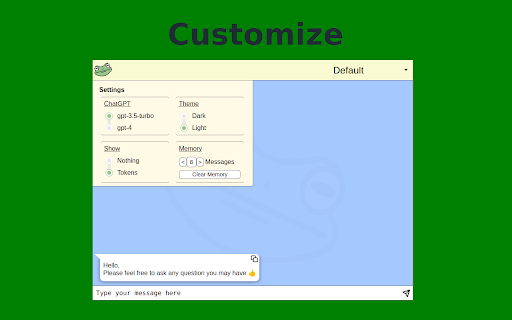 FrogGPT screenshot 1